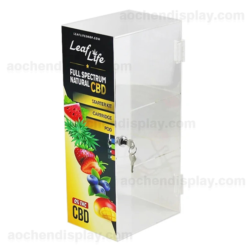E-Liquid Display Case,E-Liquid Display Case - Custom Vape Shop Retail Display Cabinet