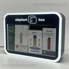 LED Lighted Acrylic Vape Display Case,LED Lighted Acrylic Vape Display Case