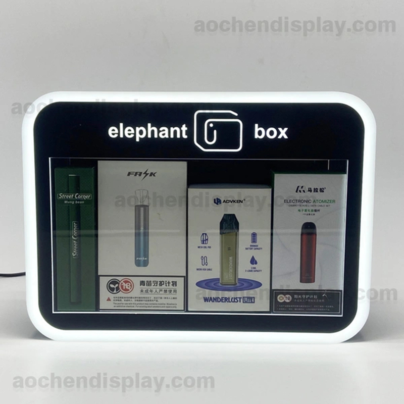 LED Lighted Acrylic Vape Display Case,LED Lighted Acrylic Vape Display Case