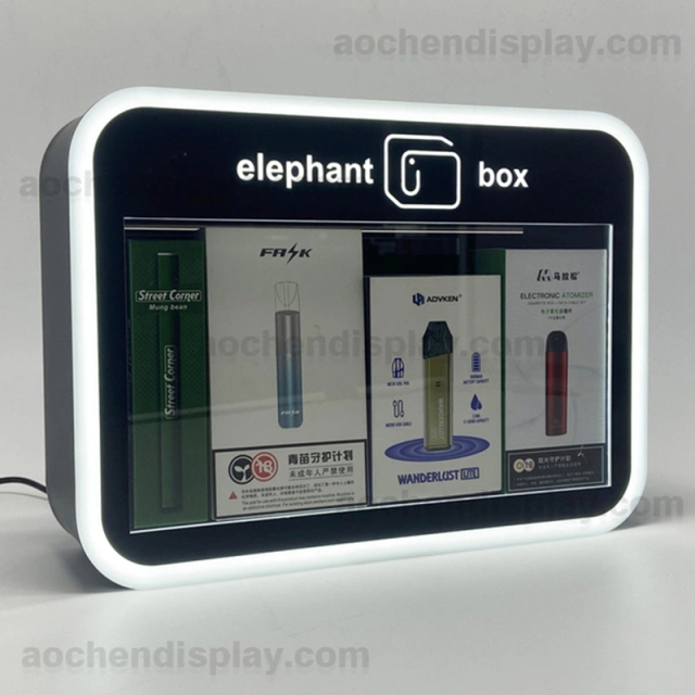 LED Lighted Acrylic Vape Display Case,LED Lighted Acrylic Vape Display Case