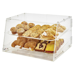 2 Tier Acrylic Bakery Display Case