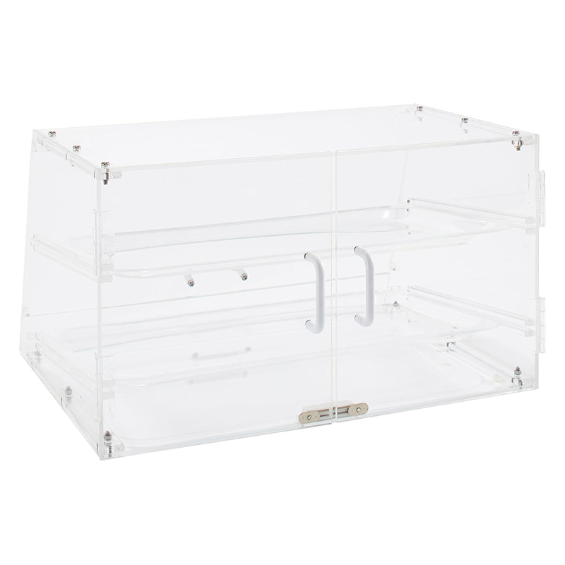 2 Tier Acrylic Bakery Display Case