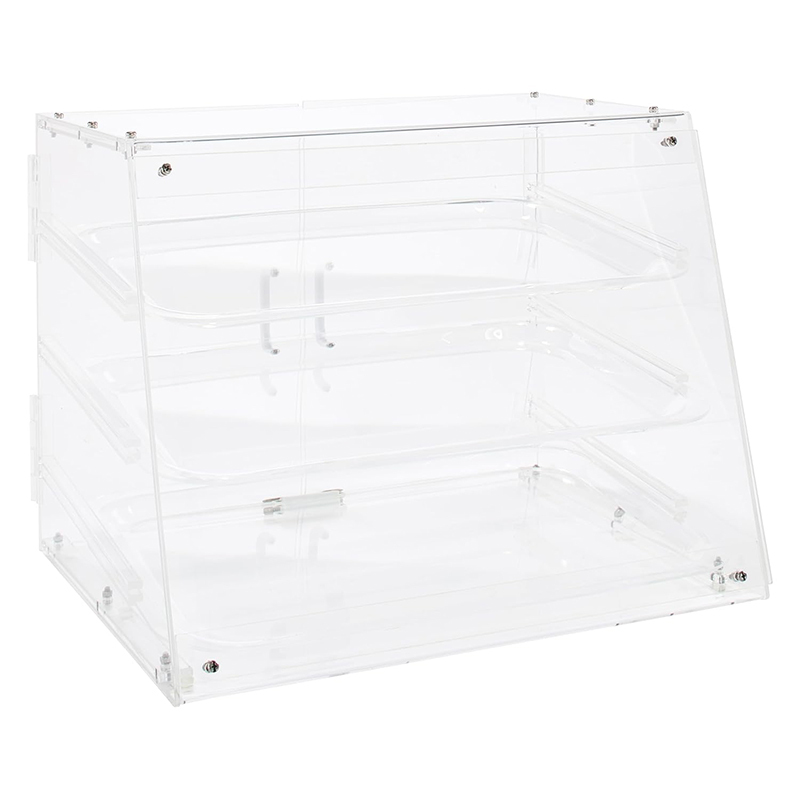 pastry display case for cafe and bakery