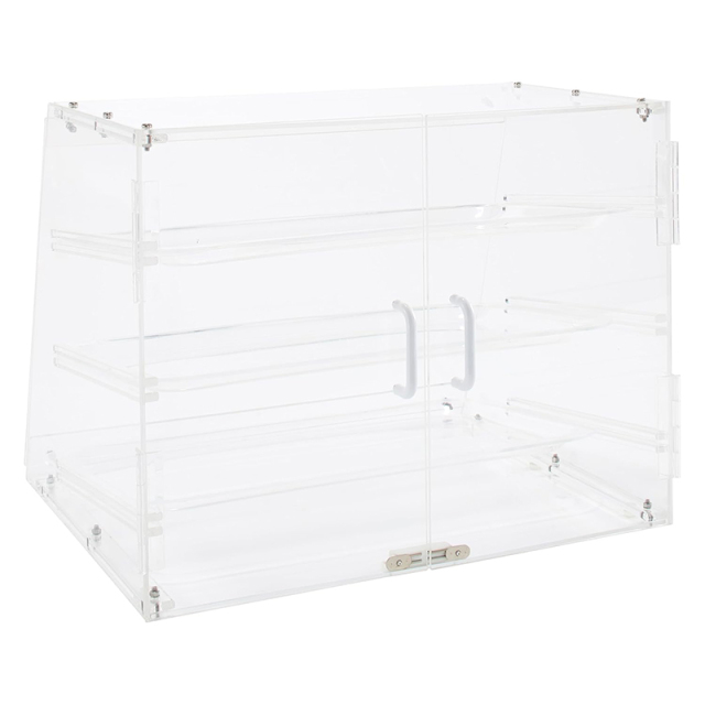 removable tray bakery display case