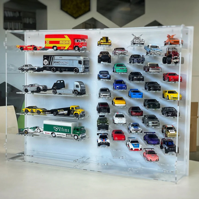 Acrylic 1/64 Hot Wheels Display Case