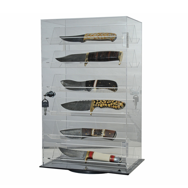 Acrylic Knife Display Case with Lock,Acrylic Knife Display Case with Lock - Custom Acrylic Display Case