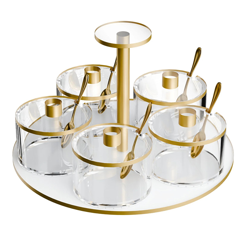 acrylic dip dish set