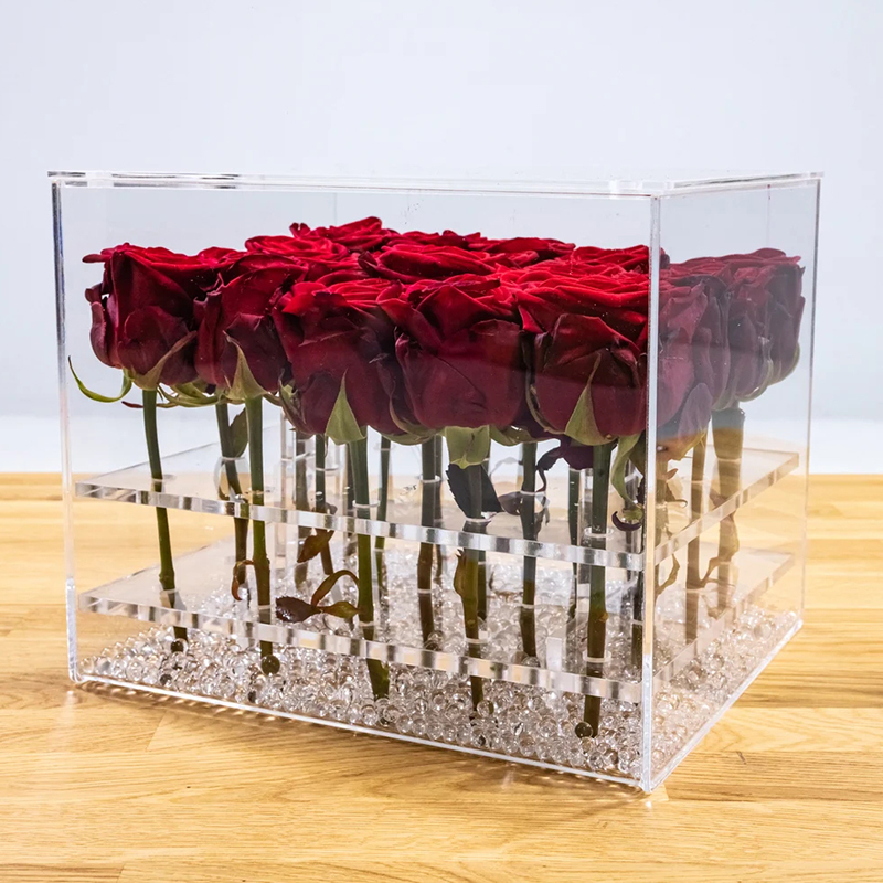 acrylic flower box
