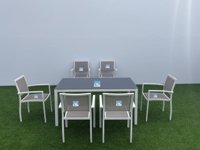 Dining Chair Seven-Piece Set Outdoor Furniture