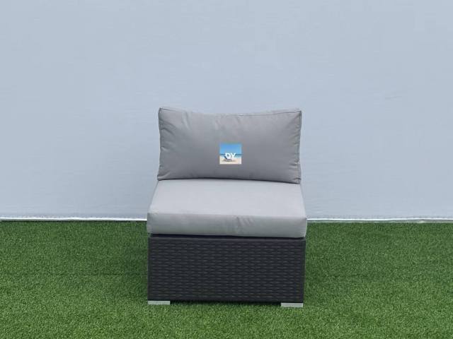 Relax Corner · Iron & Rattan Sectional Sofa