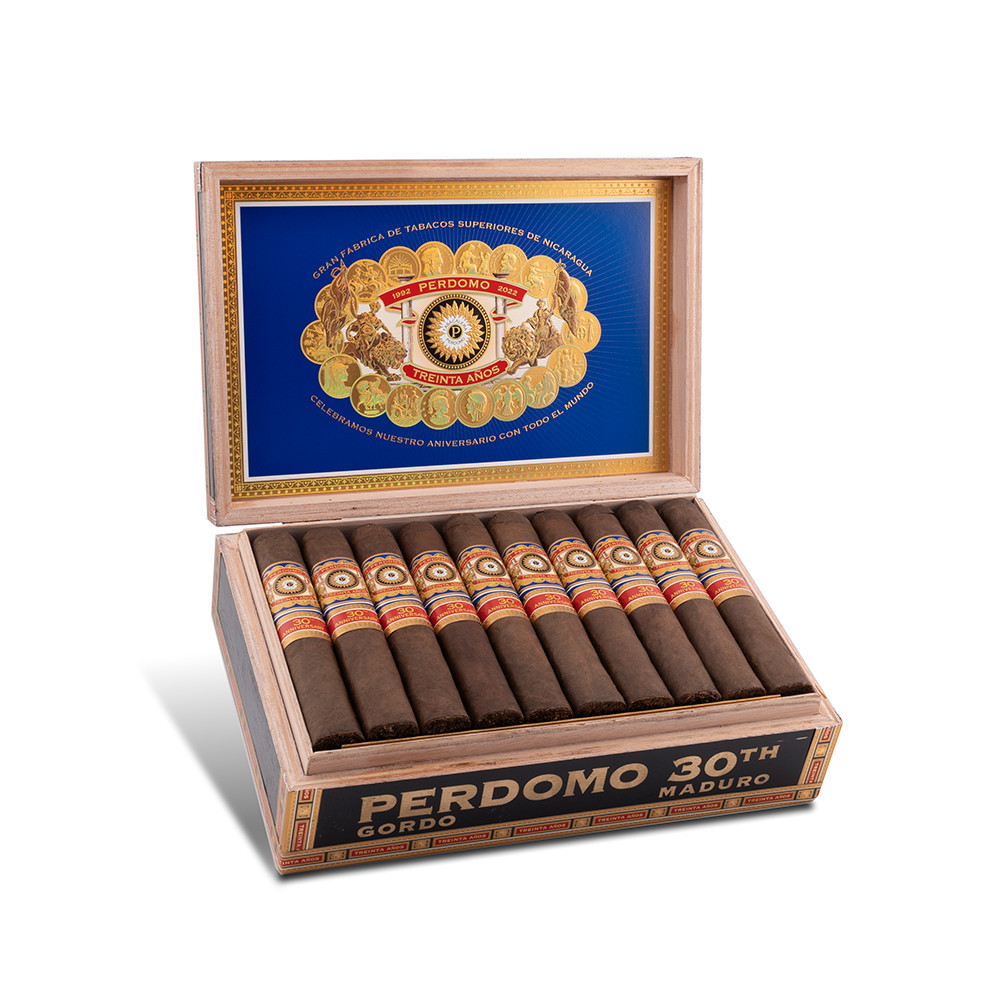 Perdomo 佩尔多莫 30th Anniversary Maduro Box-Pressed Gordo 30周年 马杜罗 盒压 戈多