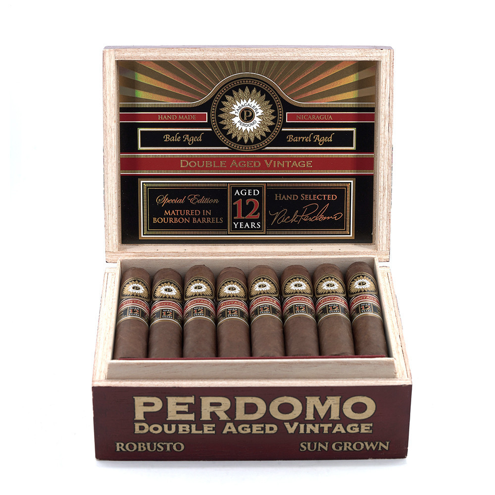 Perdomo 佩尔多莫 Double Aged 12 Year Vintage Sun Grown Robusto 双陈年佳酿 12 年 日晒 罗伯图