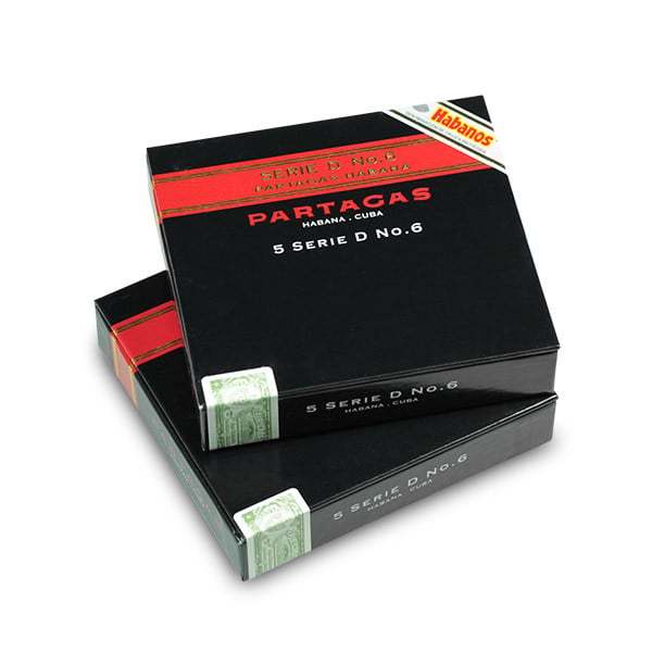 Partagás 帕特加斯 Serie D No. 6 C/P D 6号纸盒