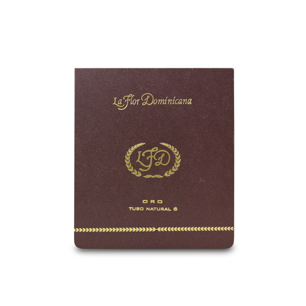 La Flor Dominicana 多米尼加之花 Oro Tubo No.6 Natural 黄金铝管6号天然