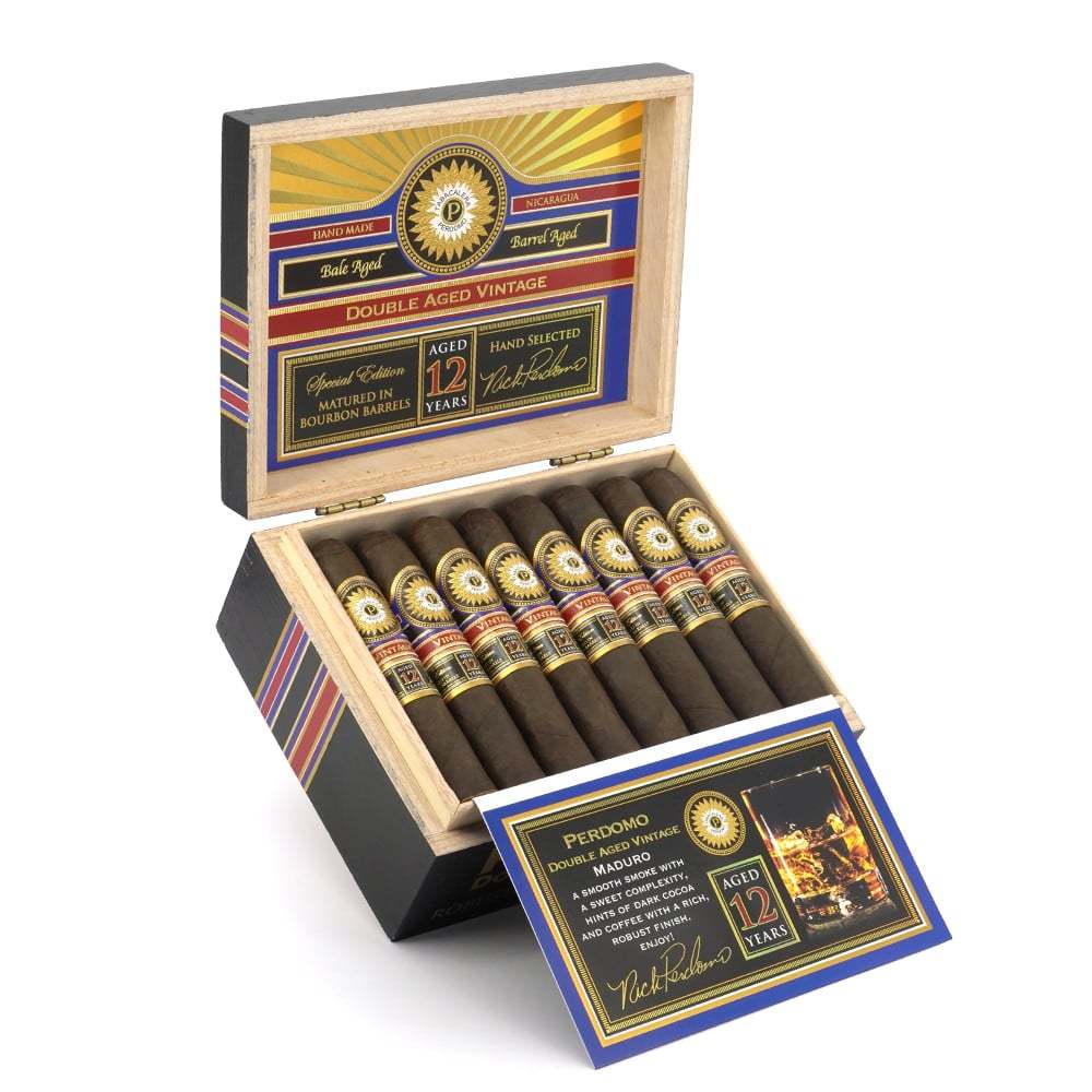 Perdomo 佩尔多莫 Double Aged 12 Year Vintage Maduro Robusto 双陈年佳酿12年马杜罗 罗伯图