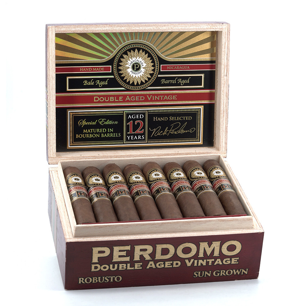 Perdomo 佩尔多莫 Double Aged 12 Year Vintage Sun Grown Robusto 双陈年佳酿 12 年 日晒 罗伯图