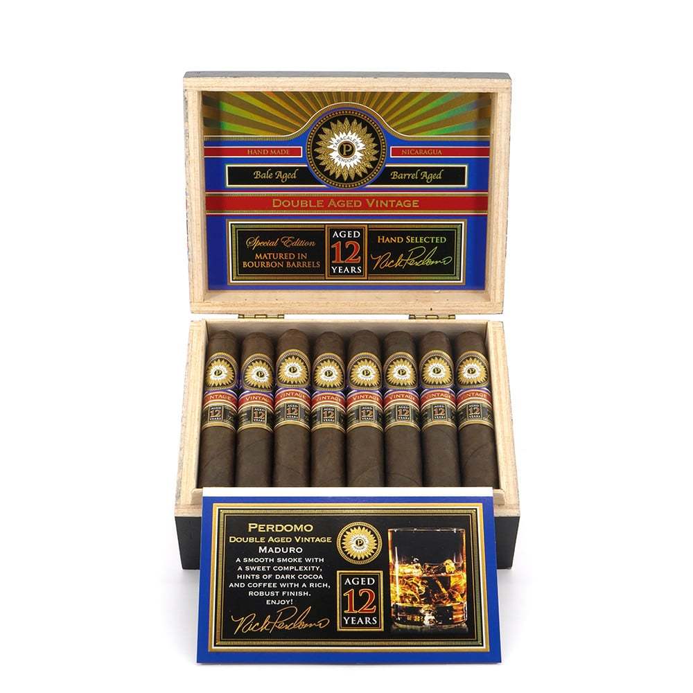 Perdomo 佩尔多莫 Double Aged 12 Year Vintage Maduro Robusto 双陈年佳酿12年马杜罗 罗伯图