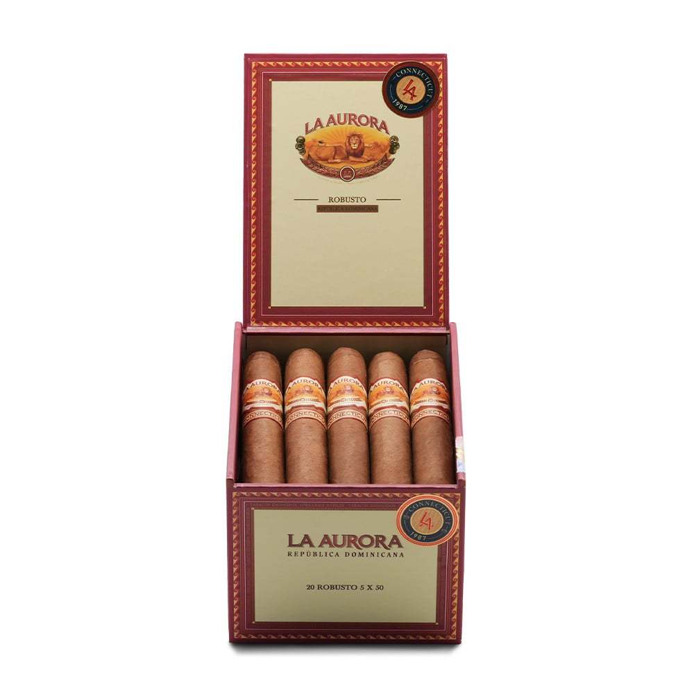 La Aurora 拉. 奥罗拉 1987 Connecticut Robusto 1987 康涅狄格州 罗伯图