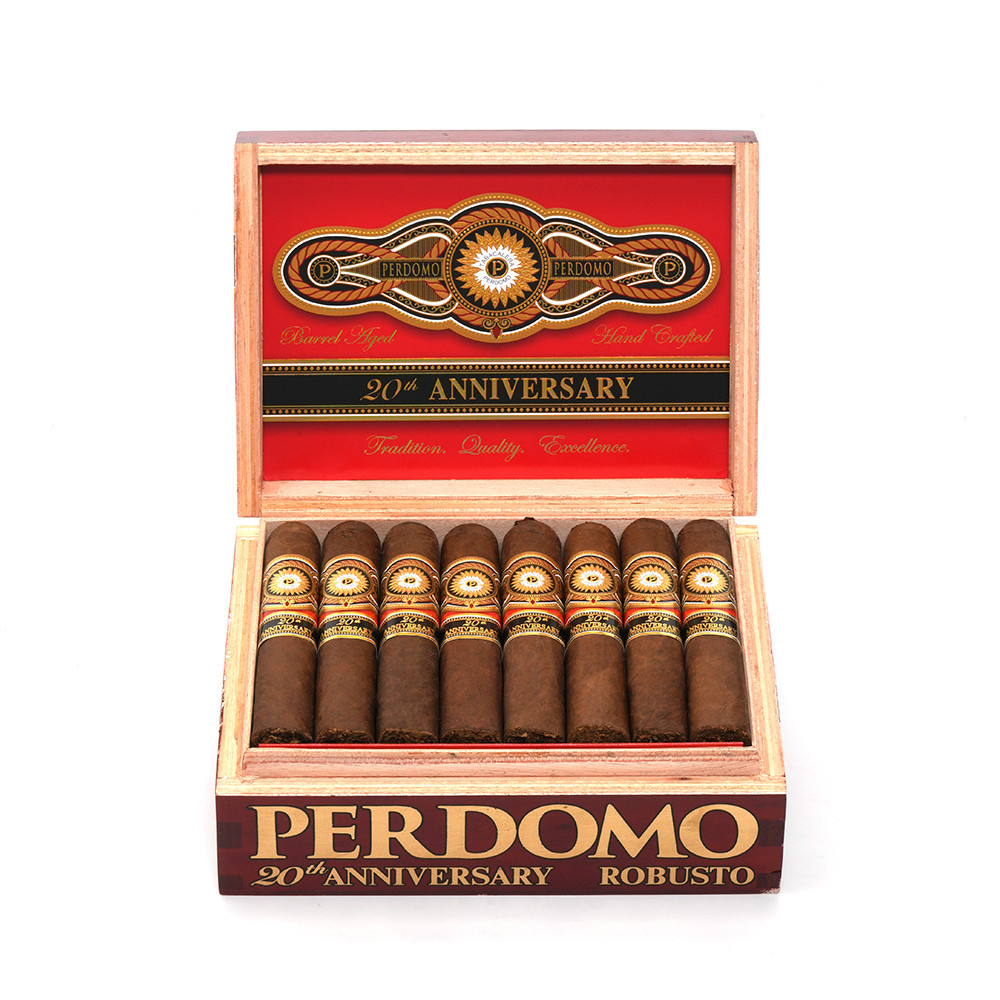 Perdomo 佩尔多莫 20th Anniversary Sun Grown Robusto R556 20周年日晒罗伯图