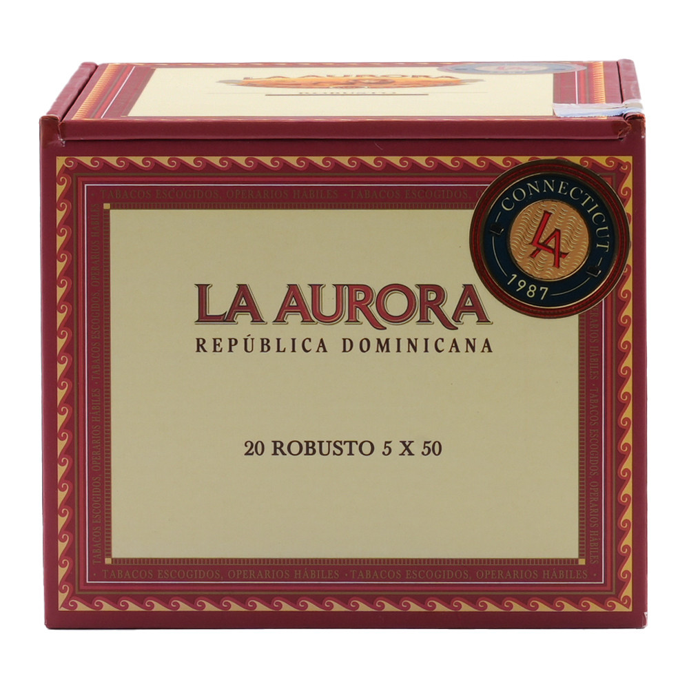 La Aurora 拉. 奥罗拉 1987 Connecticut Robusto 1987 康涅狄格州 罗伯图