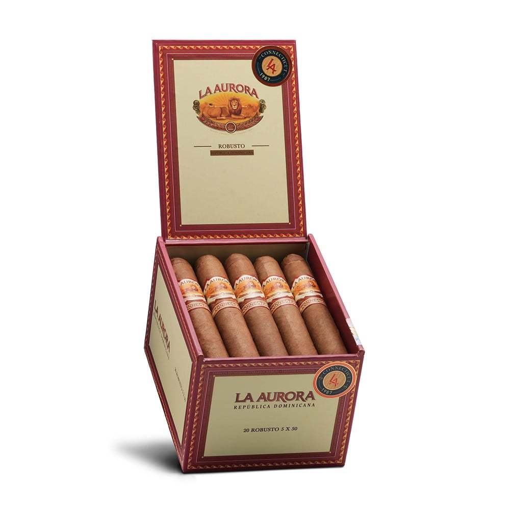 La Aurora 拉. 奥罗拉 1987 Connecticut Robusto 1987 康涅狄格州 罗伯图
