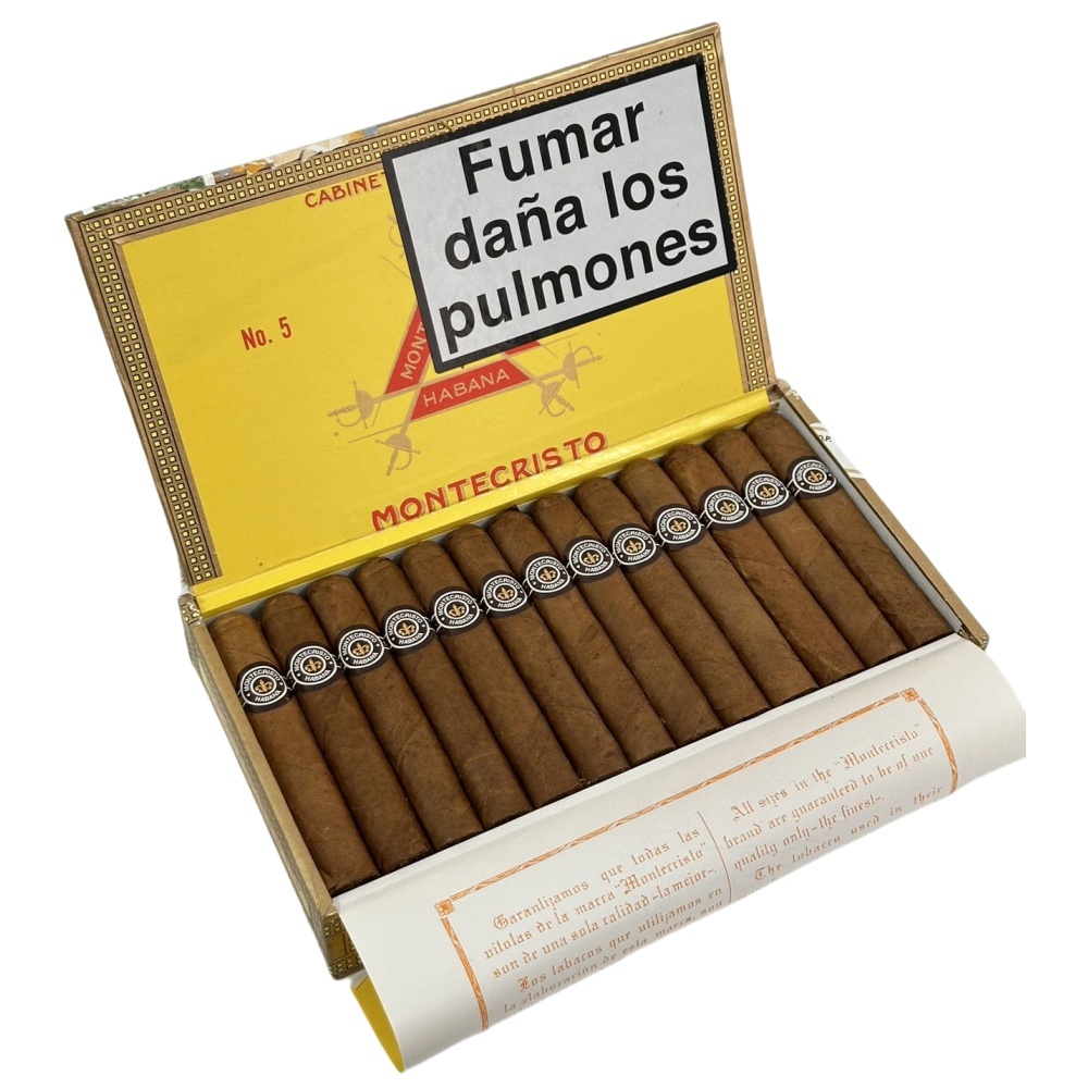 MONTECRISTO No.5 25s 蒙特 五号 25支/盒