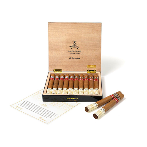 MONTECRISTO Carmen 250 Aniversario Real Fábrica de Tabacos de Sevilla 10s 蒙特卡门 塞维利亚皇家烟草厂 250周年纪念 10支/盒（预售）