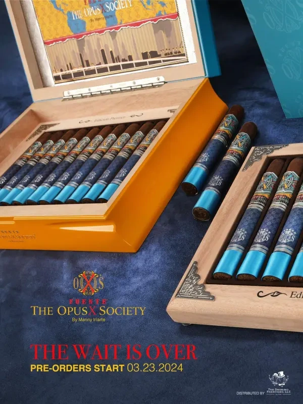 Arturo Fuente Fuente OpusX La Edición de la Sociedad 20s 阿图罗·富恩特 巨著X协会 20支/盒