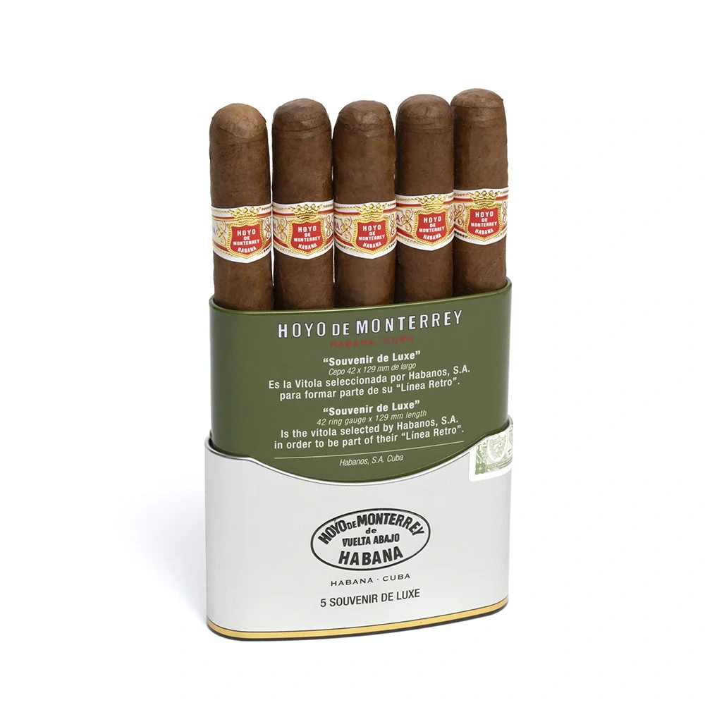 HOYO de MONTERREY SOUVENIR DE LUXE 50s 好友 豪华纪念版 5支装