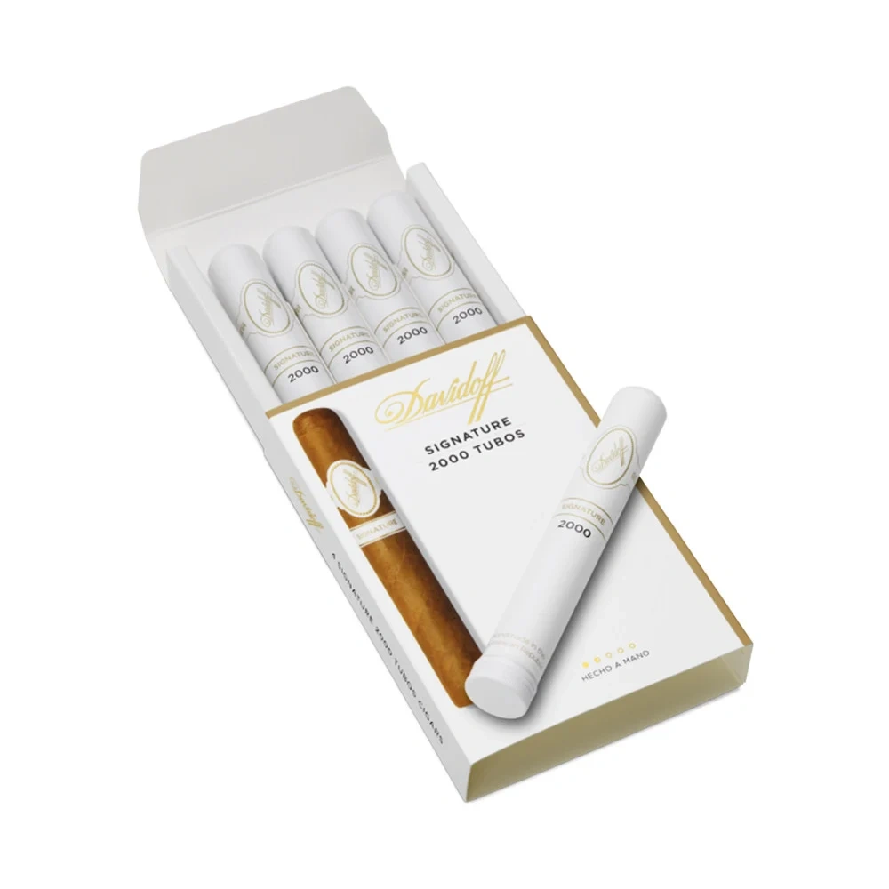 DAVIDOFF SIGNATURE 2000 TUBOS 20s 大卫杜夫 署名 2000 铝管 （4支X 5）每盒