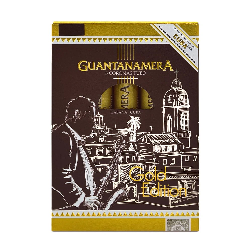 Guantanamera 关塔纳摩 Coronas Tubo Gold Edition 高朗拿 金筒限定版 5支*2