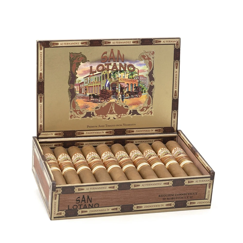 AJ Fernandez AJ费尔南德斯 San Lotano Connecticut Robusto 圣洛塔诺康涅狄格州罗布图 20支/盒