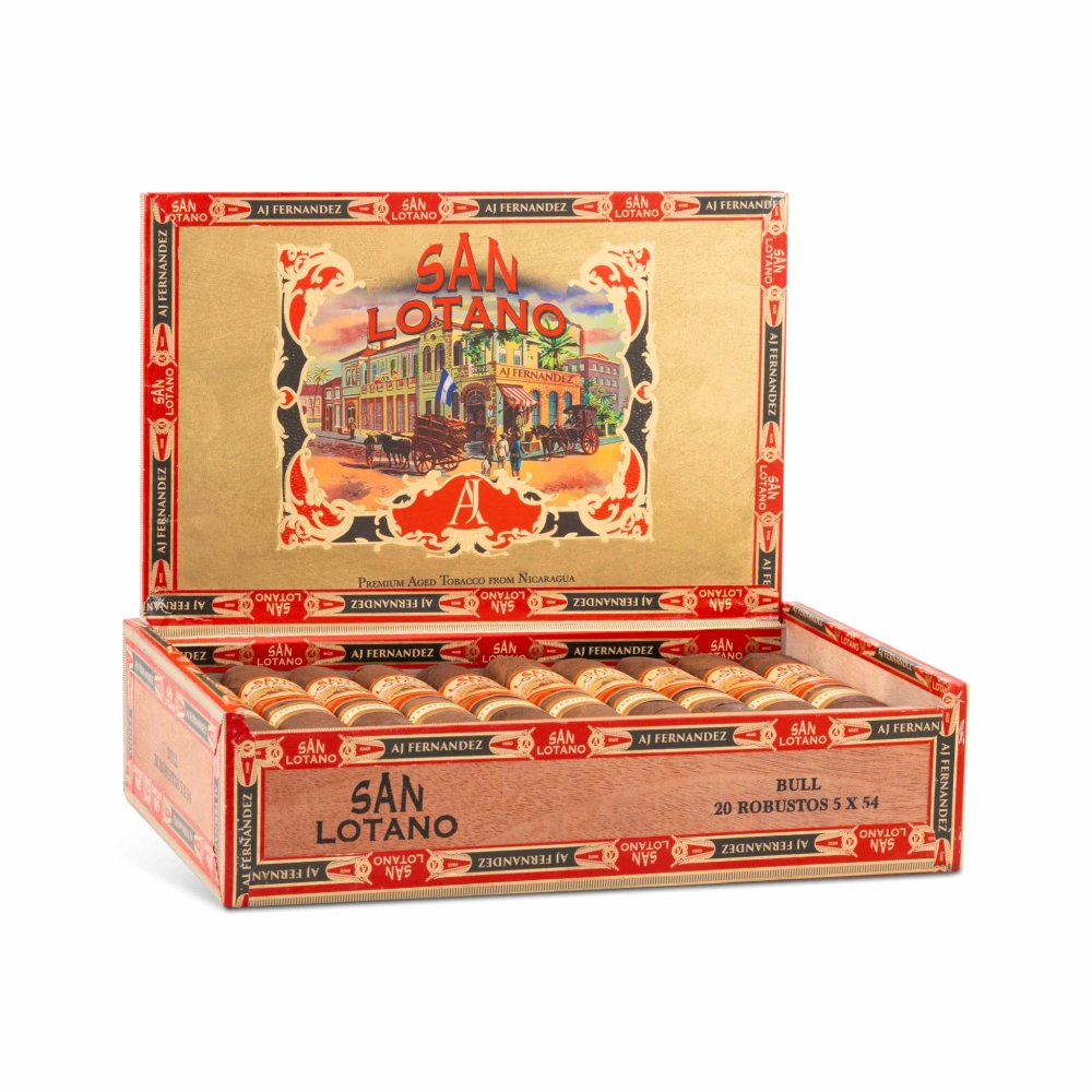 AJ Fernandez AJ费尔南德斯 San Lotano Bull Robusto 圣洛塔诺 公牛 罗布图 20支/盒