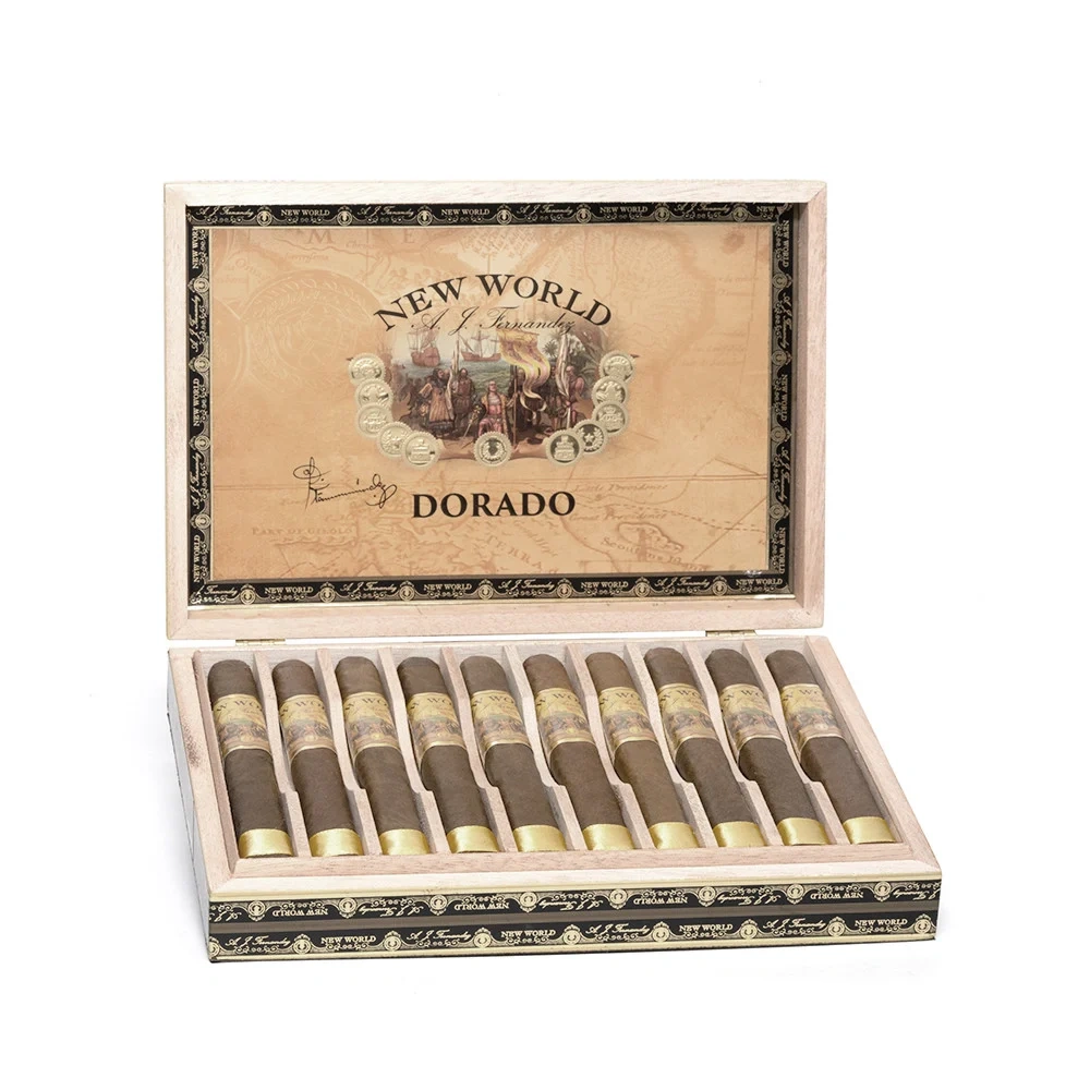 AJ Fernandez AJ费尔南德斯 New World Dorado Corona 新世界多拉多 高朗拿 10支/盒