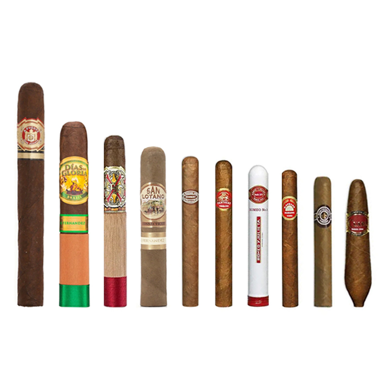 Flavor Challenge · Ten‑Cigar Blind Sampler Pack 风味试炼・十茄盲品套装 10支/包