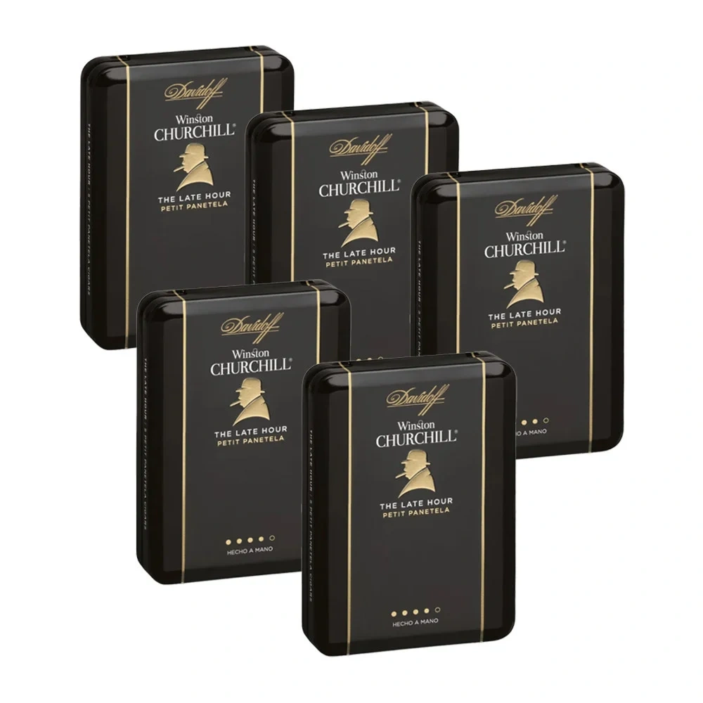 Davidoff  Winston Churchill The Late Hour Petit Panetela 大卫杜夫温斯頓‧丘吉尔 暗夜 小宾利