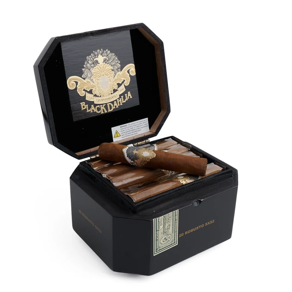 Gran Habano Black Dahlia Robusto 格兰哈瓦那 黑大丽花 罗布图 20支/盒