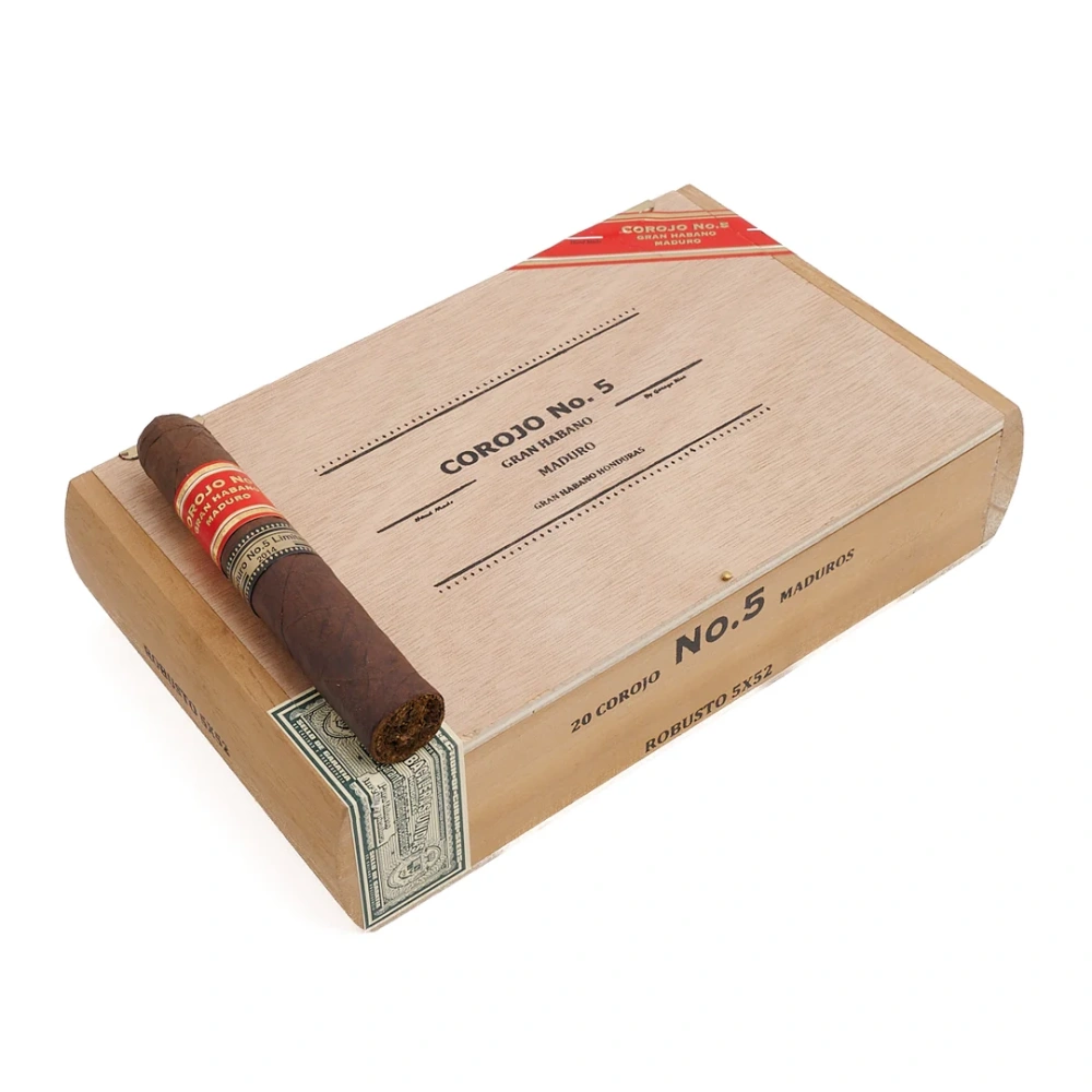 Gran Habano #5 Corojo Maduro Robusto 格兰哈瓦那 #5 科罗霍 马杜罗 罗布图 20支/盒
