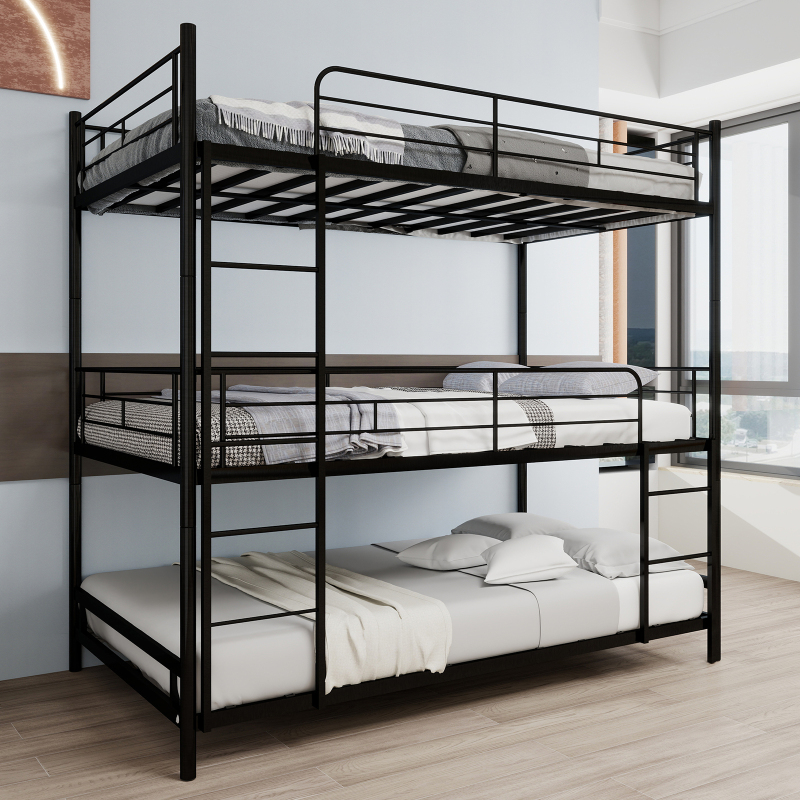 Metal Triple Bunk Bed