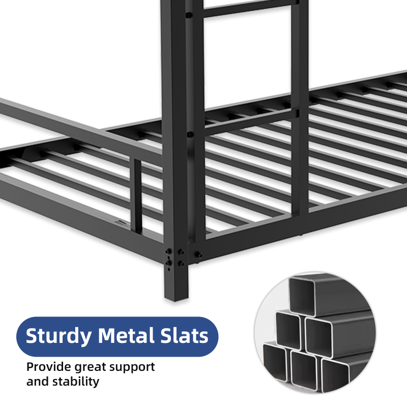 Metal Twin over Twin Bunk Bed
