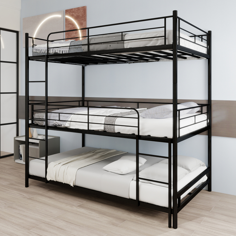 Metal Triple Bunk Bed