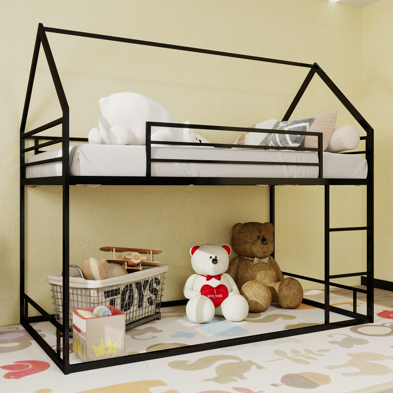 Metal Twin over Twin Bunk Bed
