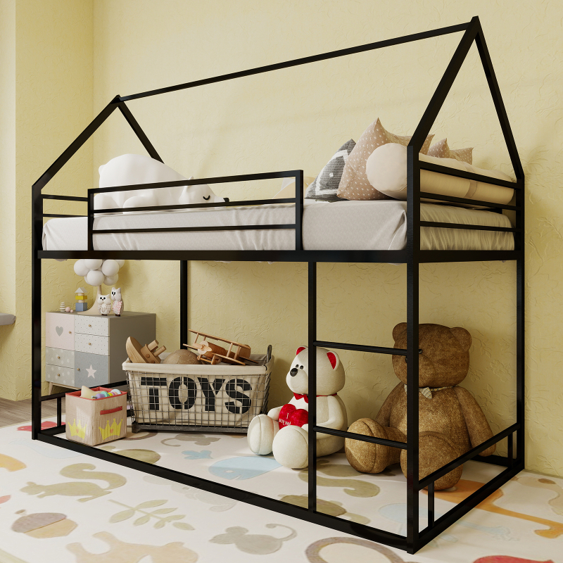 Metal Twin over Twin Bunk Bed