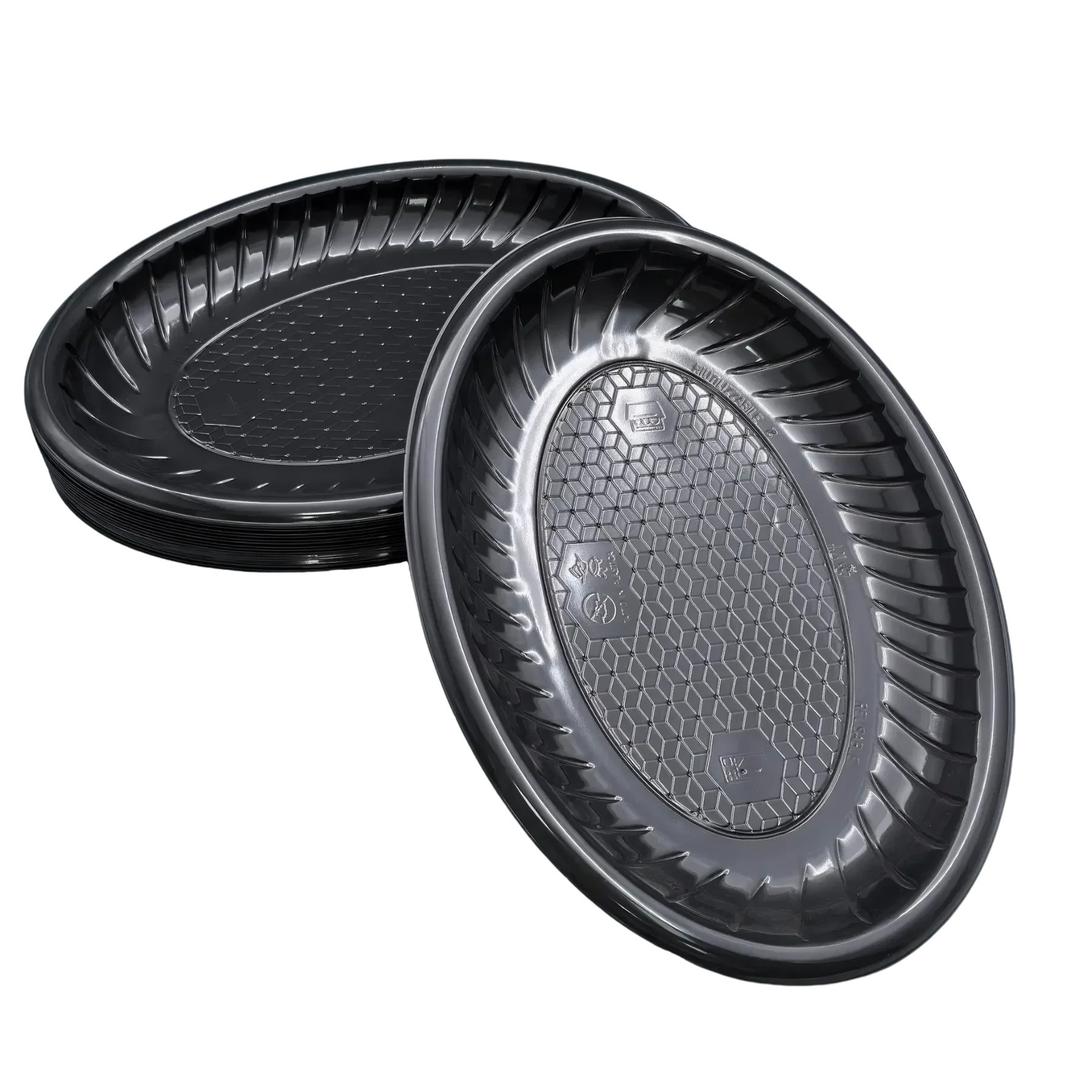 Oval Plate——Black