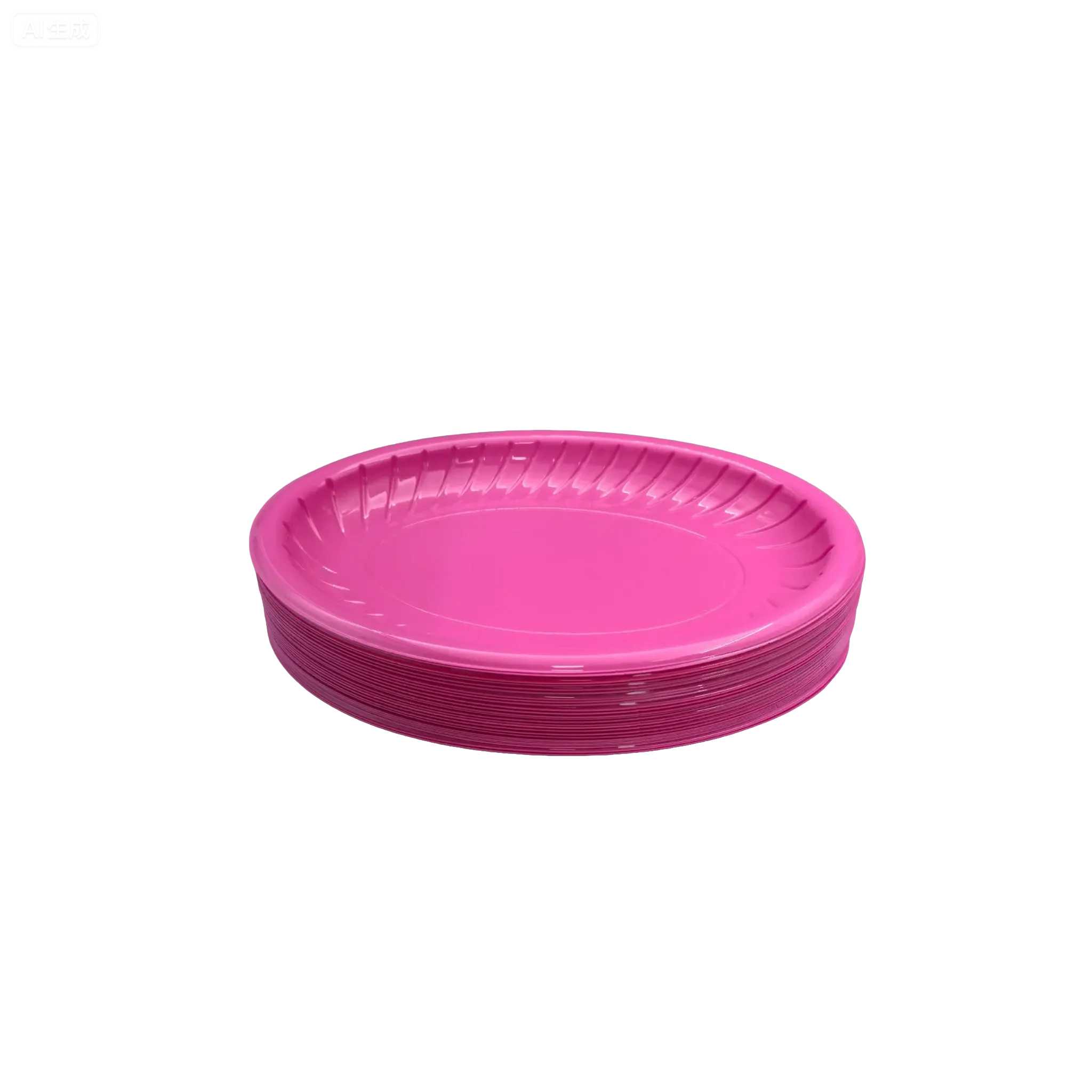 Oval Plate——Opera Pink