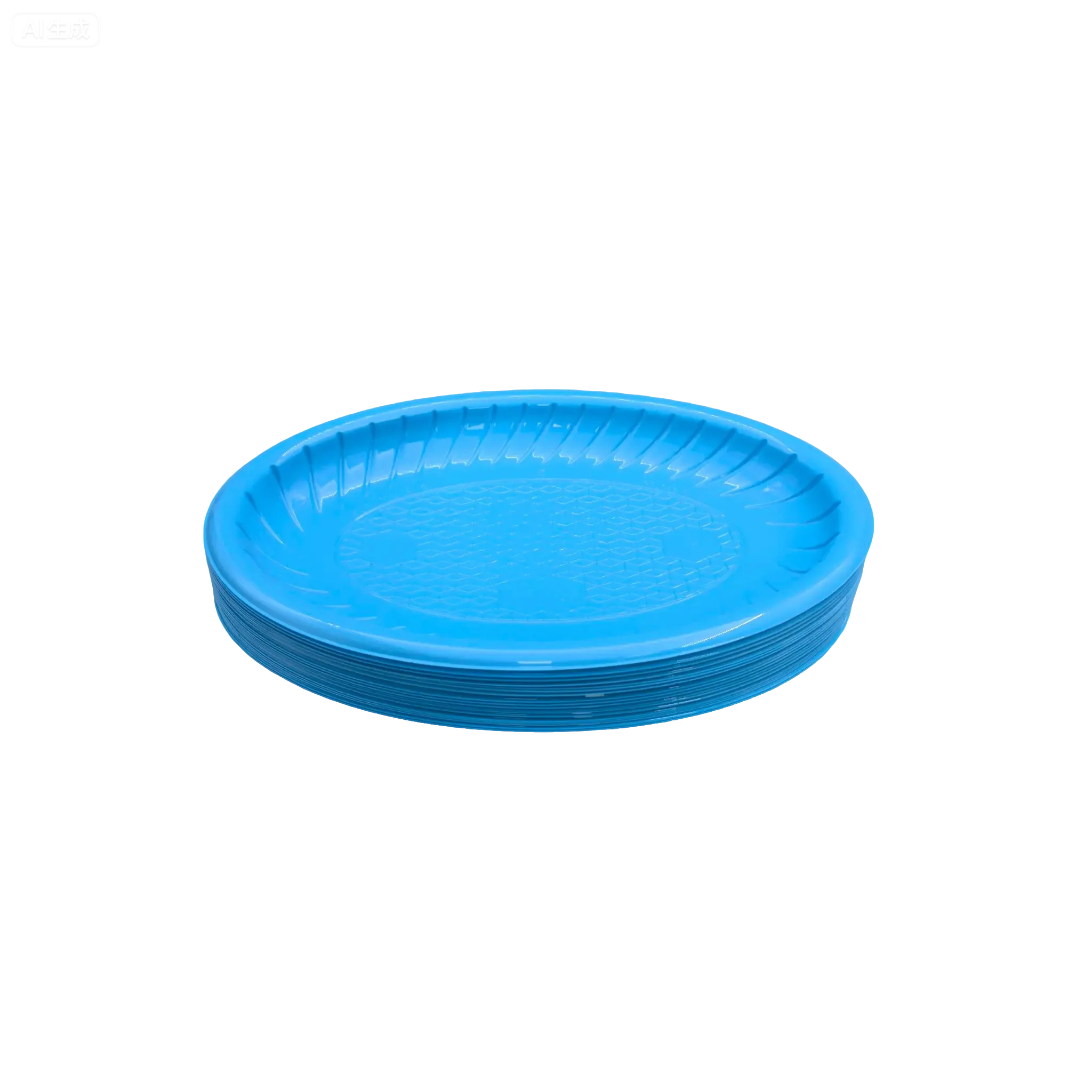 Oval Plate——Blue