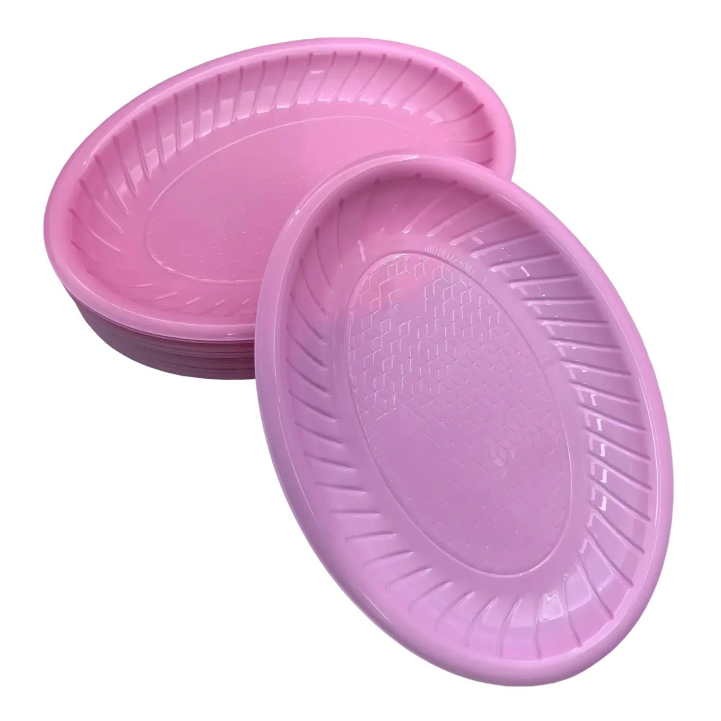 Oval Plate——Light Pink