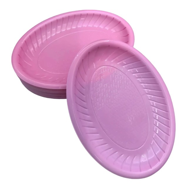 Oval Plate——Light Pink