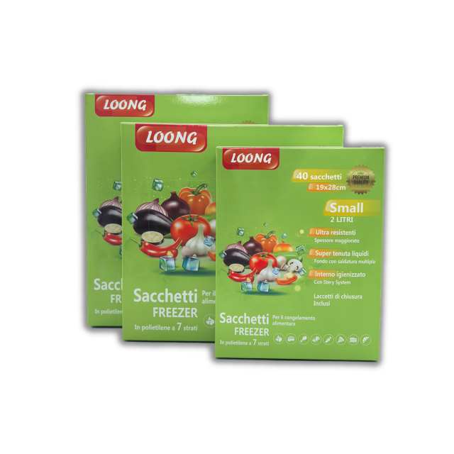Freezer Bags——Packing In Box