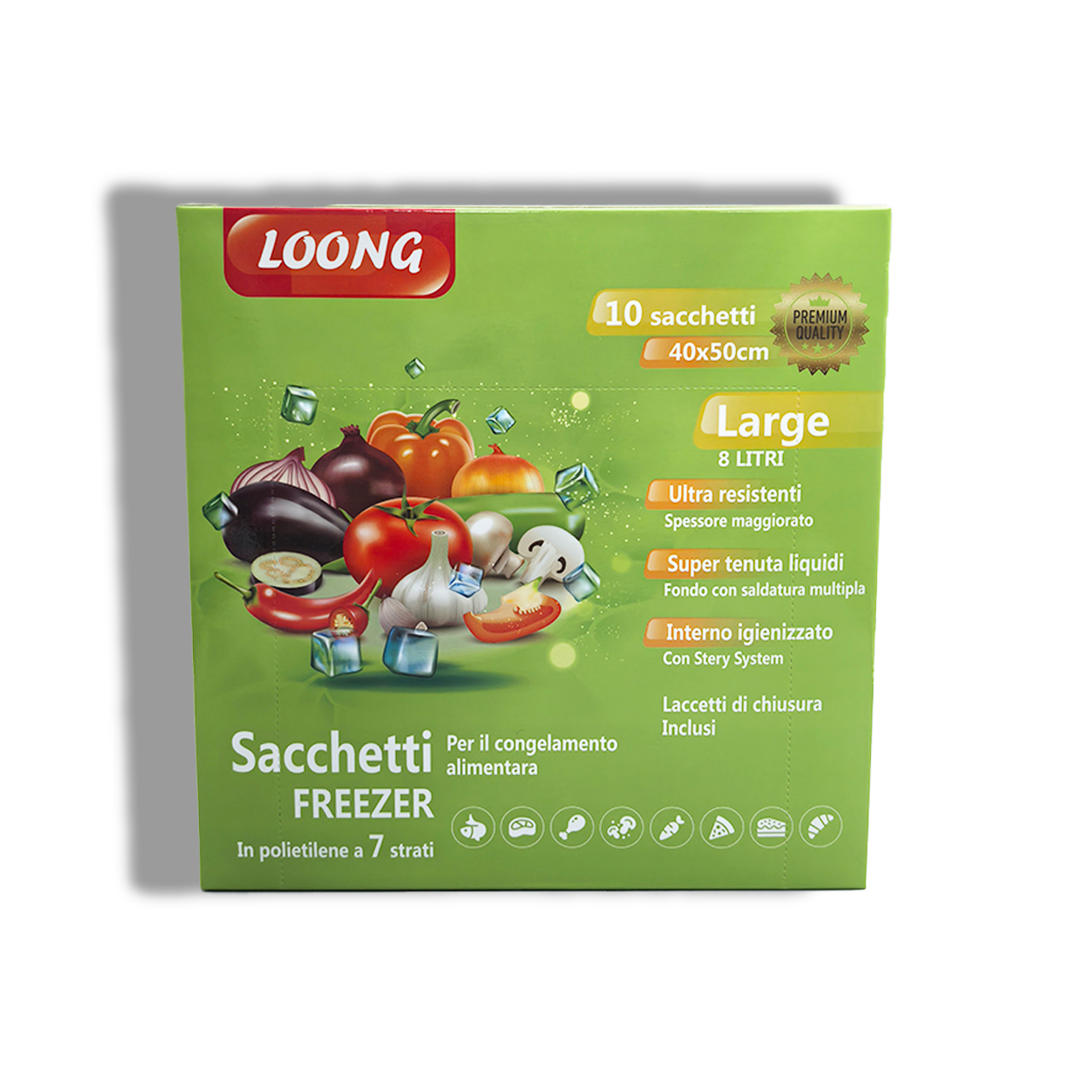 Freezer Bags——Packing In Box